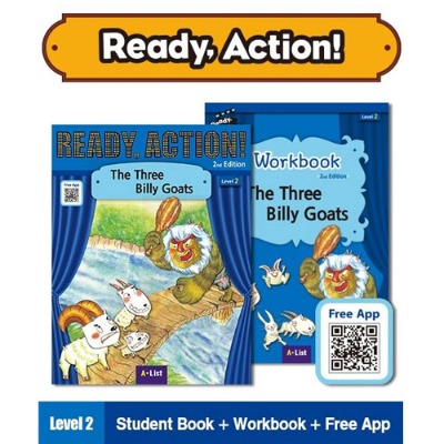 [New] Ready Action Level 2 / The Three Billy Goats (SB+WB+QR)