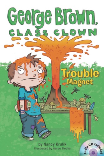 George Brown,Class Clown 02 / Trouble Magnet (Book+CD)