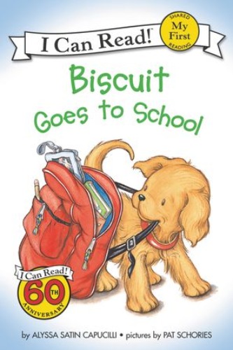 I Can Read Book My First-04 / Biscuit Goes to School W/B Set