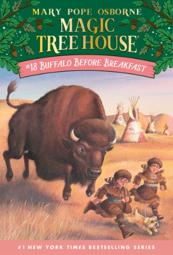 Magic Tree House 18 / Buffalo Before Breakfast (Book only)