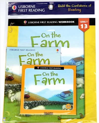 Usborn First Reading 1-13 / On the Farm (Book+CD+Workbook)
