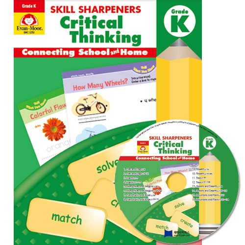 [Evan-Moor] Skill Sharpeners Critical Thinking K (SB+MP3 CD)
