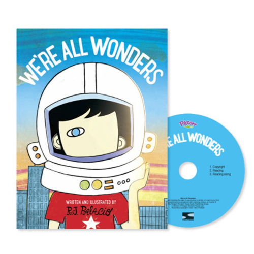 Pictory Set 1-66 / We&#039;re All Wonders (Book+CD)