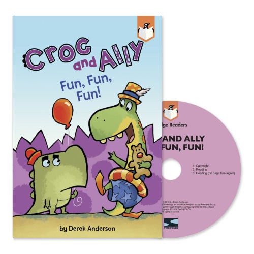 Bridge Readers 07 / Croc and Ally : Fun, Fun, Fun! (Book+QR)