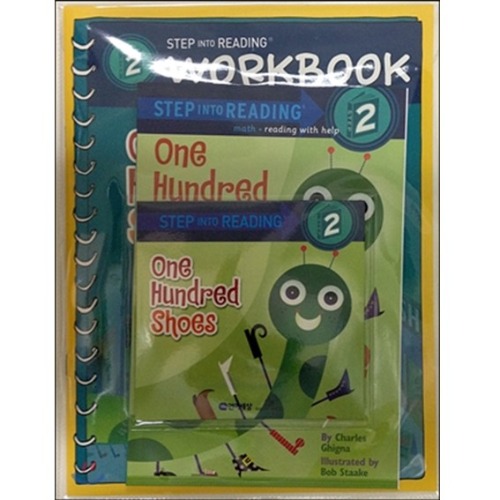 Step Into Reading 2 / One Hundred Shoes a Math Reader (Book+CD+Workbook)