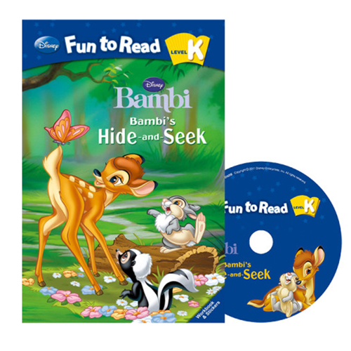 Disney Fun to Read Set K-02 / Bambi&#039;s Hide-and-Seek (Bambi) (Book+CD+WB)