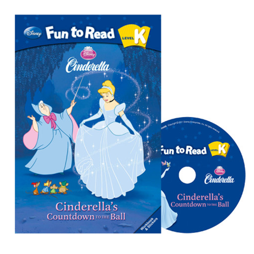 Disney Fun to Read Set K-04 / Cinderella&#039;s Countdown to the Ball (Cinderella) (Book+CD+WB)