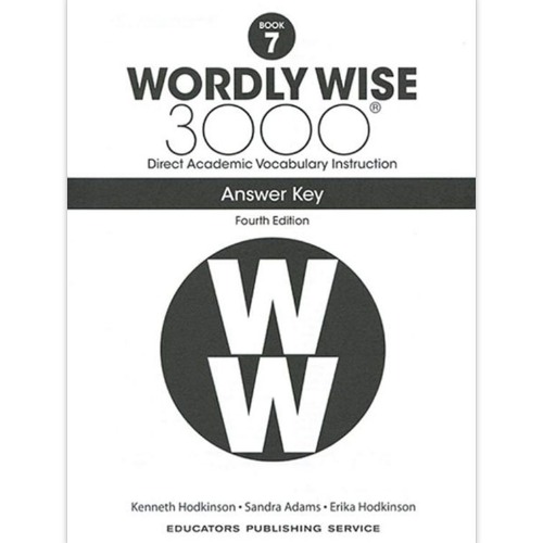 [EPS] Wordly Wise 3000 Answer Key 7 (4E)