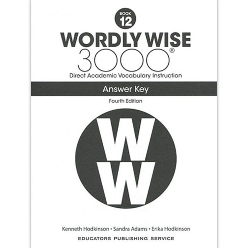 [EPS] Wordly Wise 3000  Answer Key 12 (4E)