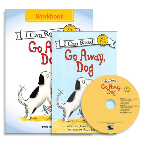 My First I Can Read 09 / Go Away, Dog (Book+CD+Workbook)