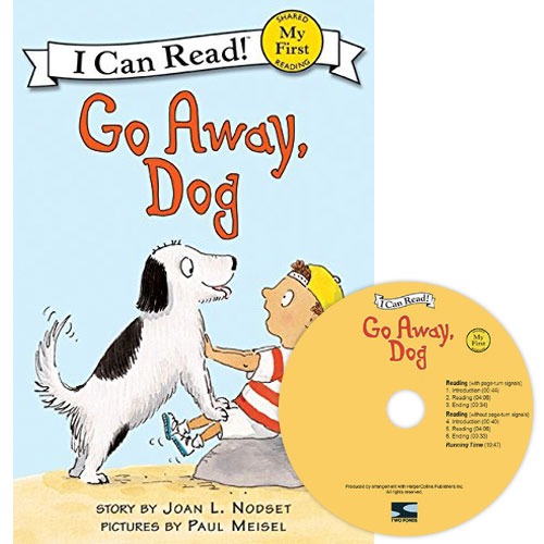 My First I Can Read 09 / Go Away, Dog (Book+CD)