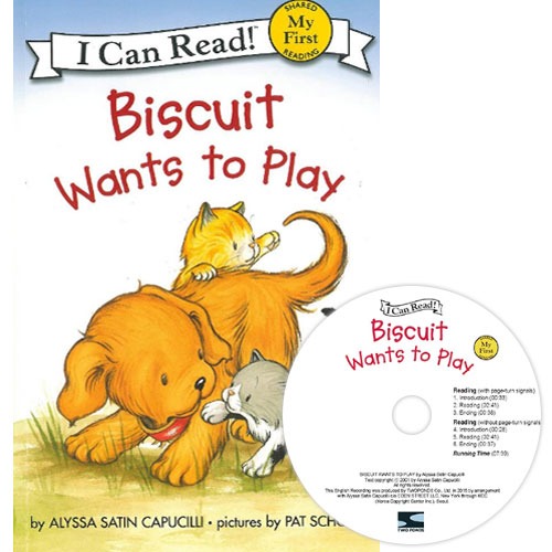 My First I Can Read 05 / Biscuit Wants to Play (Book+CD)
