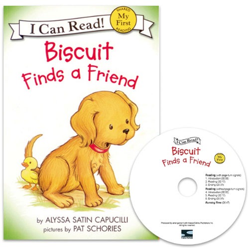 My First I Can Read 02 / Biscuit Finds a Friend (Book+CD)