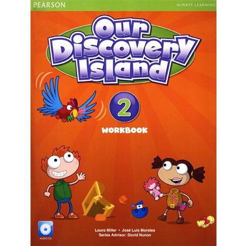 [Pearson] Our Discovery Island 2 WB with Audio CD