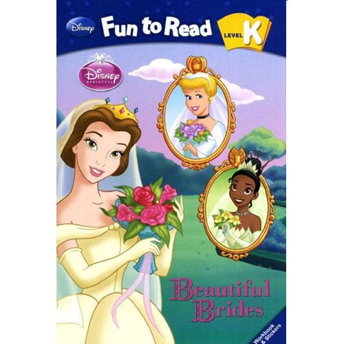 Disney Fun to Read K-07 / Beautiful Brides (Princess) (Book only)
