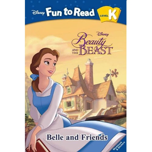 Disney Fun to Read K-13 / Belle and friends (Beauty and the Beast) (Book only)