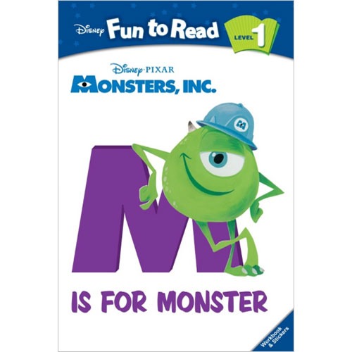Disney Fun to Read 1-18 M Is for Monster (Book only)