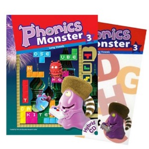 [A*List] Phonics Monster 3 Set (S/B+W/B) (1st Edition)