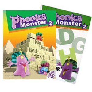 [A*List] Phonics Monster 2 Set (S/B+W/B) (1st Edition)