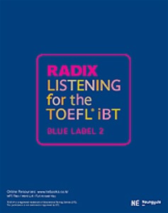 RADIX LISTENING for the TOEFL iBT BLUE LABEL 2