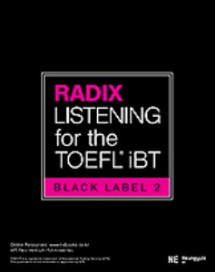 RADIX LISTENING for the TOEFL iBT Black Label 2