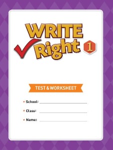 [Ne_Build&amp;Grow] Write Right 1 Test &amp; Worksheet