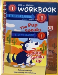 Step Into Reading 1 / The Pup Speaks up (Book+CD+Workbook)