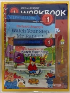 Step Into Reading 1 / Richard Scarry&#039;s Watch Your Step, Mr. Rabbit (Book+CD+Workbook)