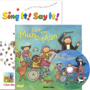 Sing It Say It! 2-01 SET / I Am the Music Man (Book+WB+CD)