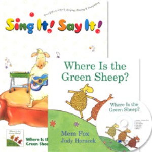 Sing It Say It! 2-06 SET / Where Is the Green Sheep? (Book+WB+CD)