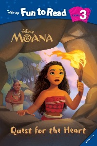 Disney Fun to Read 3-22 / Quest for the Heart (Moana) (Book+CD)