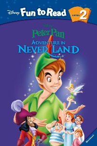Disney Fun to Read 2-15 / Adventure in Never Land (Peter Pan) (Book+CD)