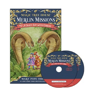 Merlin Mission 17 / A Crazy Day with Cobras (Book+CD)
