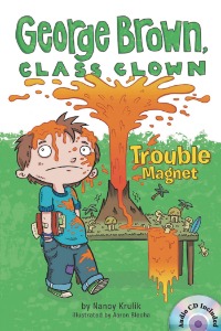 George Brown,Class Clown 02 / Trouble Magnet (Book+CD)