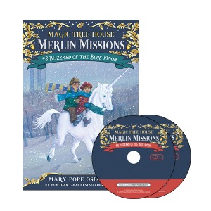 Merlin Mission 08 / Blizzard of the Blue Moon (Book+CD)