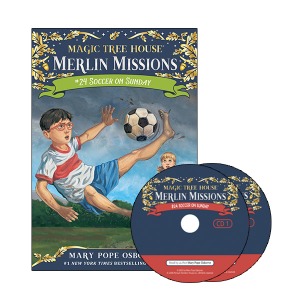 Merlin Mission 24 / Soccer on Sunday (Book+CD)