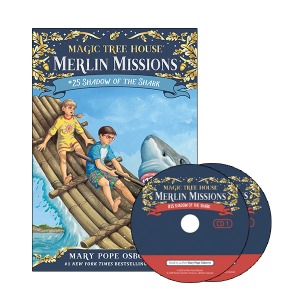 Merlin Mission 25 / Shadow of the Shark (Book+CD)