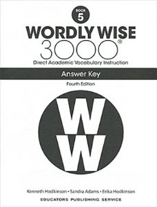 Wordly Wise 3000 4E 5 Answer Key
