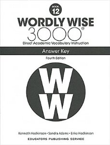 Wordly Wise 3000 4E 12 Answer Key
