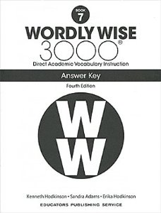 Wordly Wise 3000 4E 7 Answer Key