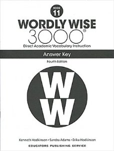 Wordly Wise 3000 4E 11 Answer Key