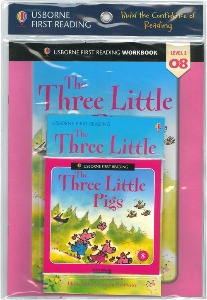Usborn First Reading 3-08 / The Three Little Pigs (Book+CD+Workbook)
