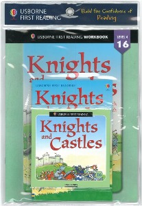 Usborn First Reading 4-16 / Knights and Castles (Book+CD+Workbook)