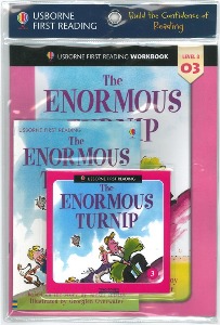 Usborn First Reading 3-03 / The Enormous Turnip (Book+CD+Workbook)