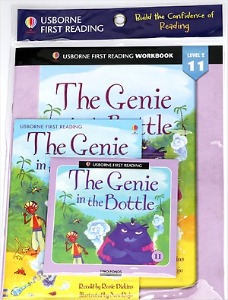 Usborn First Reading 2-11 / Genie in Bottle (Book+CD+Workbook)