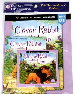 Usborn First Reading 2-01 / Clever Rabbit and the Lion (Book+CD+Workbook)