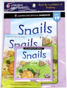 Usborn First Reading 2-19 / Snails (Book+CD+Workbook)