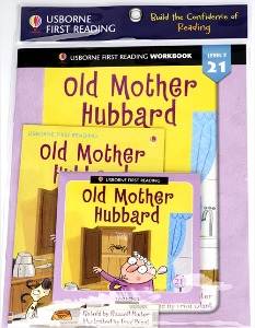 Usborn First Reading 2-21 / Old Mother Hubbard (Book+CD+Workbook)