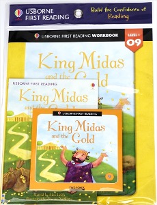 Usborn First Reading 1-09 / King Midas and Gold (Book+CD+Workbook)