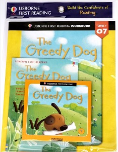 Usborn First Reading 1-07 / The Greedy Dog (Book+CD+Workbook)